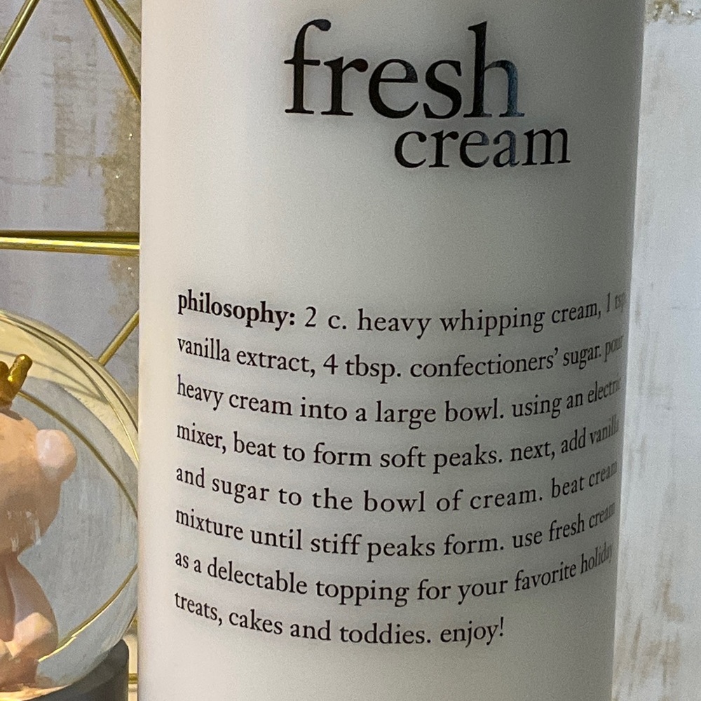 Philosophy Fresh Cream Shampoo, shower gel & bubble bath - Enjoy 😉 - Picture 2 of 9
